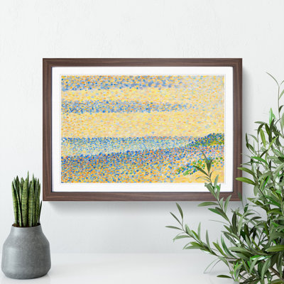 Seascape at Gravelines by Georges Seurat - Picture Frame Painting