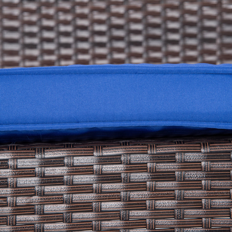 Balancelle Topsham, Bleu très foncé, Brun