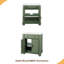 Lavabo de salle de bain 28 po Mid-Century avec base à colonne romaine, lavabo sur pied Farmhouse avec rangement-361458328