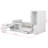 Full Size Daybed With USB Charging, Wooden Platform Bed With 6 Drawers, Shelves, Desk And Wardrobe-1246654051