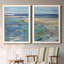 Breakwater - Ensemble de 2 reproductions d'art sur toile encadrées-851360829-851360830