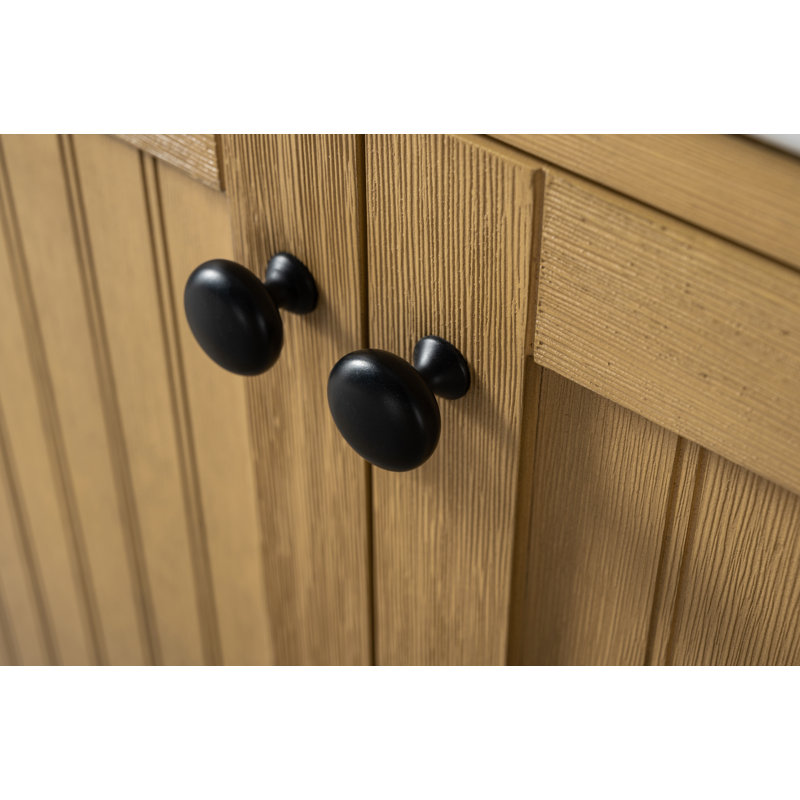 Ensemble de meuble-lavabo simple 35 po, Chêne