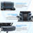 500 lb Big & Tall Ergonomic Executive Office Chair with Adjustable Lumbar Support, 3D Flip-Up Armrests, Wide Cushioned Seat, High Back Leather Computer Desk Chair for Home Office-428077885