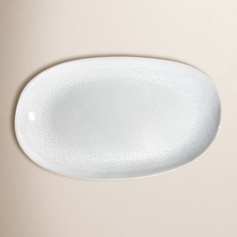 Lily Valley Stoneware Platter