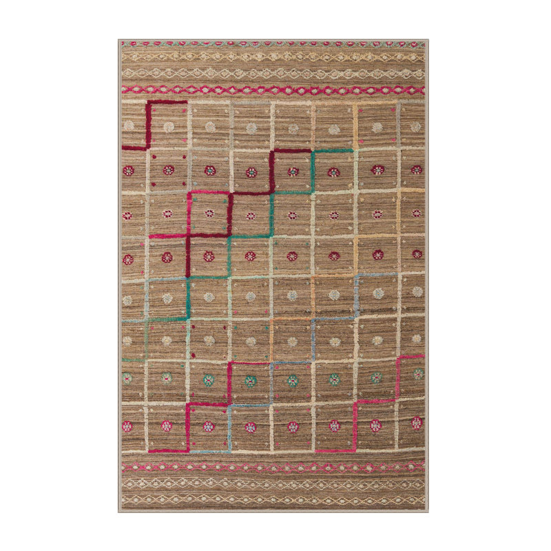 Vining Abstract Indoor Rug, Rectangle 2' x 4'