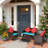 4-Piece PE Rattan Outdoor Sofa Set