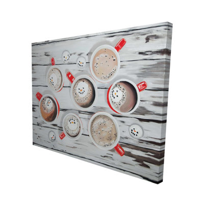 Holiday Hot Chocolate - Gastronomy Kitchen Canvas for Home Decor