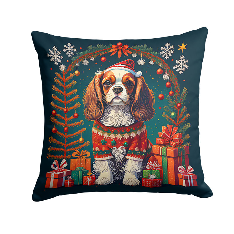  Coussin décoratif intérieur / extérieur en polyester Autre / Sans motif, 14 po x 14 po