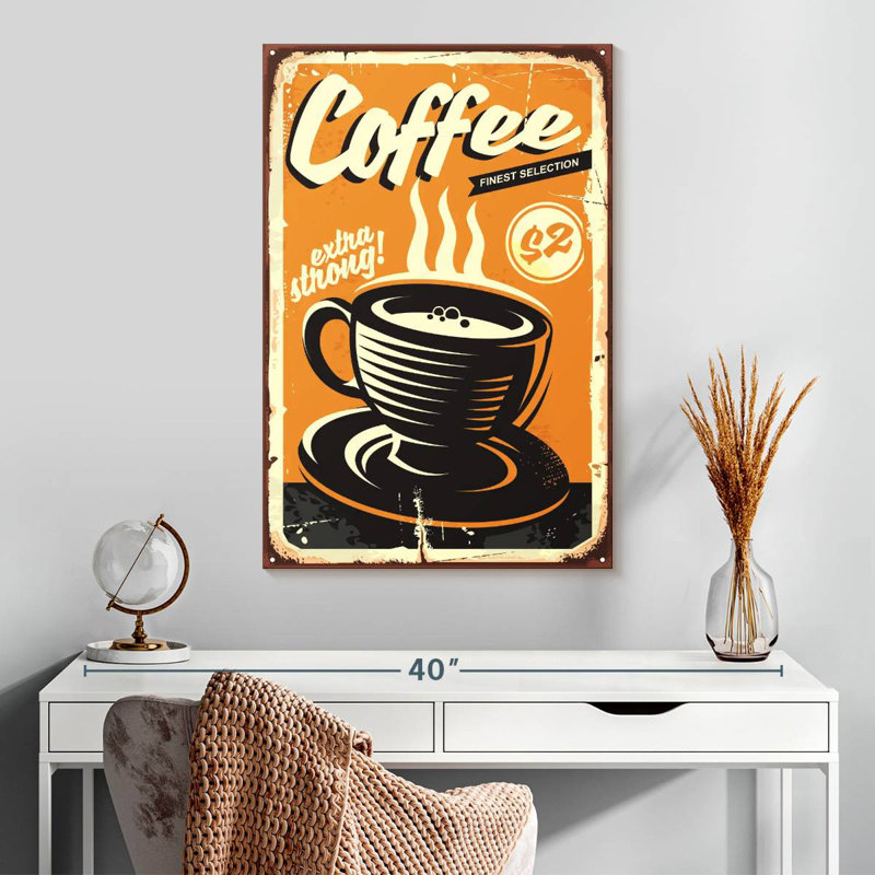 Choix de café Yarlin, H 30 po x l 20 po