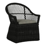 Soho Woven N-Dura Resin Wicker Outdoor Arm Chair