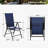 Alyah Metal Outdoor Dining Reclining Armchair-1459638126