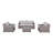 4-Seater Wicker Conversation Set With Cushions