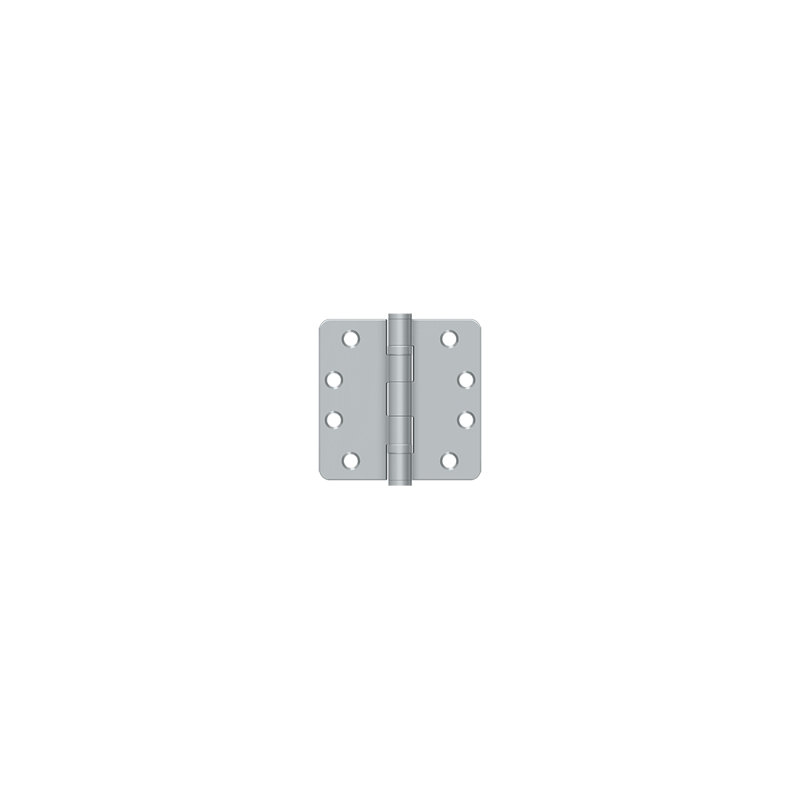 102'' x 102'' Steel Butt Bearing Hinge, Brushed Chrome