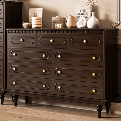 French Style Cherry Wood Accent Chest