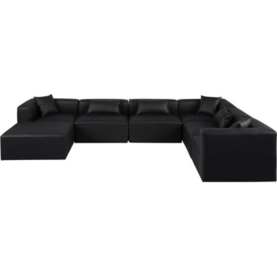 Ivion Upholstered U-Shaped Sectional Reversible