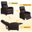 Manual Glider Recliner Armchair  with 3 Relaxation Modes-153284425