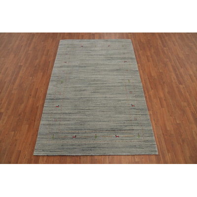 Handmade Oriental Oriental Area Rug 5x8