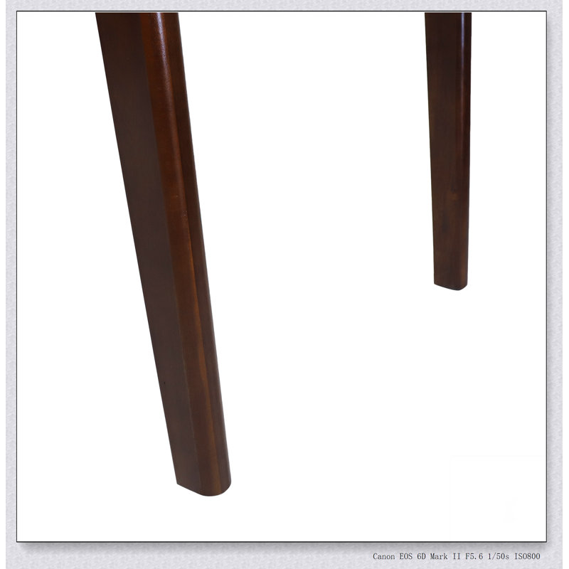 Table de salle à manger, acajou riche