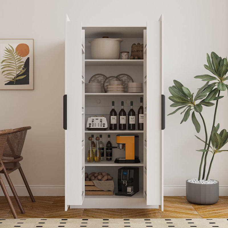 Armoire de cuisine 62,99 po, Blanc