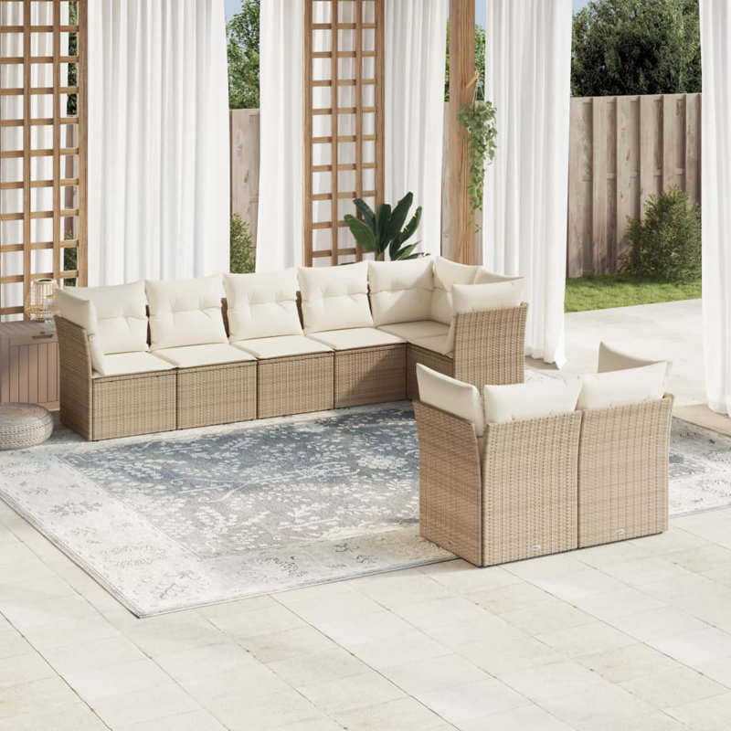 Ensemble de canapé de jardin Vidaxl