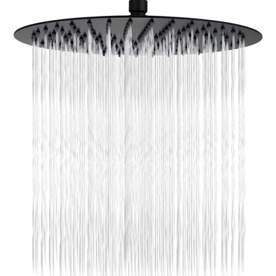 304 Stainless Steel High Pressure 10-Inch Single Function Round Rain Shower Head