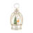Silver Lantern LED Snow Globe