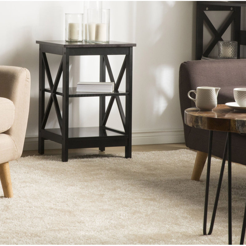 Clitheroe End Table, Black
