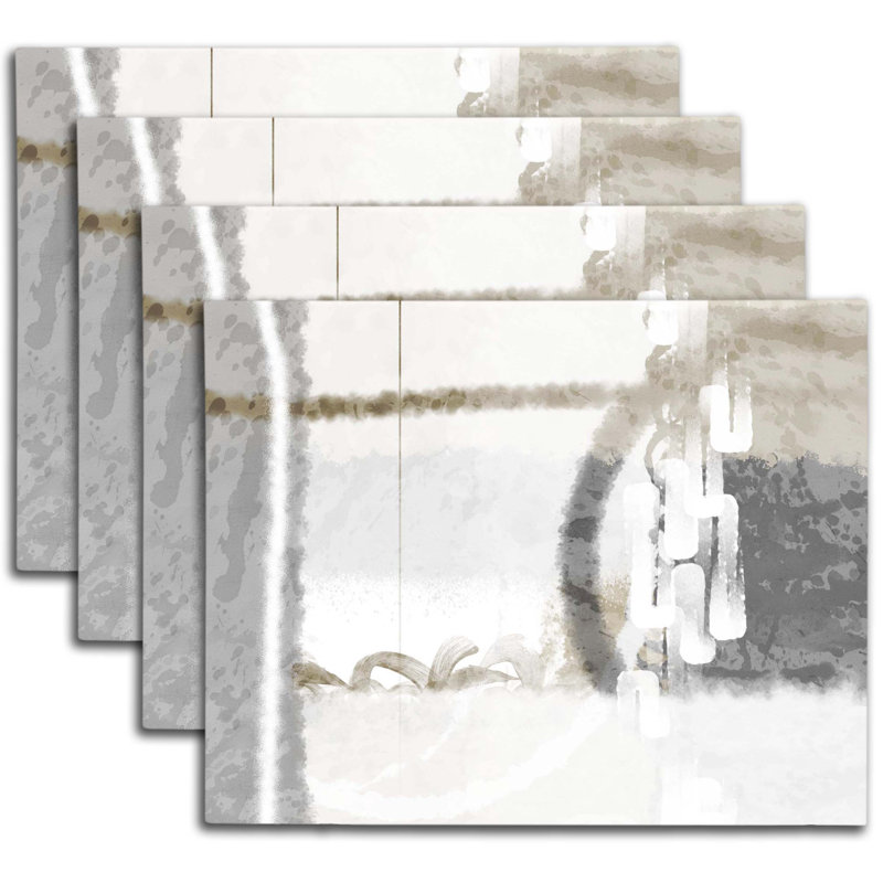 Napperon abstrait en polyester