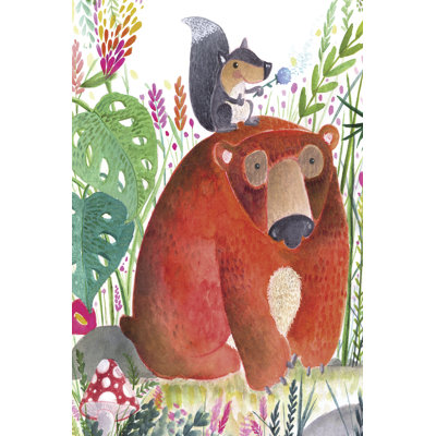 Forest Pals II by Larisa Hernandez - Painting