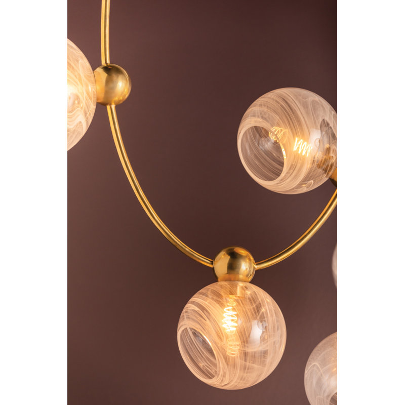 ASTRAIA 9 light Chandelier by Corbett Lighting