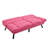 Convertible Futon Sofa Bed, 70.08?Linen Futon Couch With Adjustable Backrest, Loveseat Futon Sleeper Recliner For Living Room Furniture