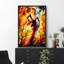 Lady's Back In Elegant Dress, impressions sur toile colorées pour le décor de la chambre à coucher du salon-104074494-104074495