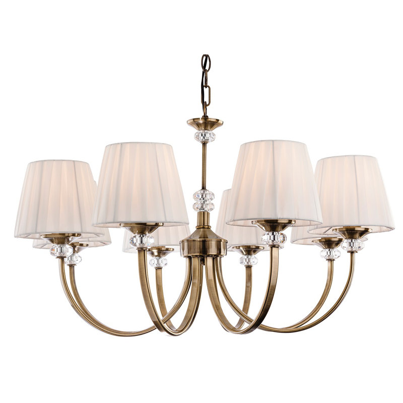 Langham 8 - Light Shaded Chandelier