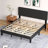 Upholstered Panel Bed-2006136469-2006136473