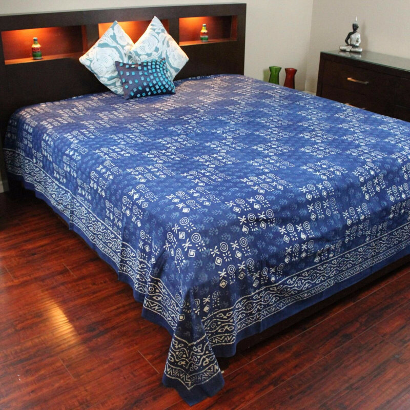 Cotton Tapestry, Blue