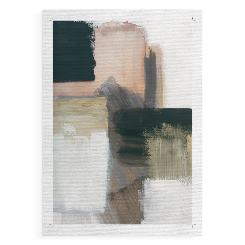Marble Block Symmetry III -Canvas Print Only - NOT FRAMED, 18" H x 12" W