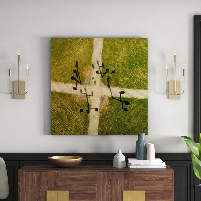 1 Piece Wrapped Canvas Wall Art, 101 cm H x 101 cm W x 3.81 cm D