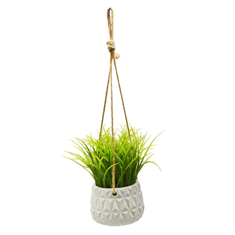 Plante de gazon artificielle 7" en pot