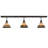 Adeva 3 - Light Craftsman Brown Kitchen Island Pendant