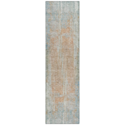 Machine Washable Indoor/Outdoor Matteson ACN2309 Abstract Rug