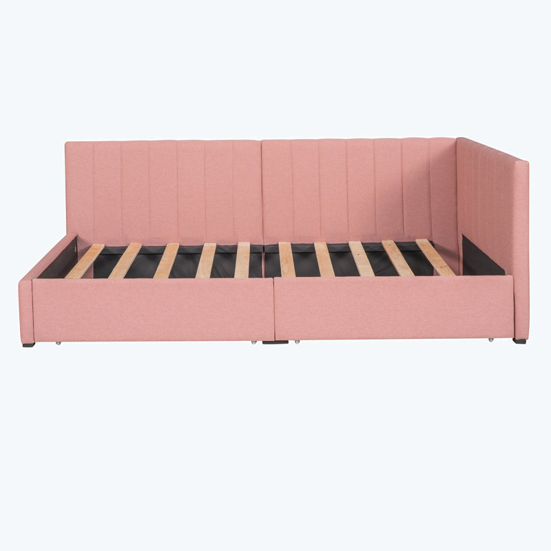 Structure du canapé-lit sans sommier, Pink