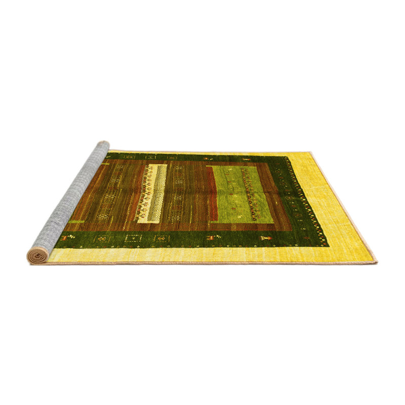 Tapis contemporains lavables à la machine 310, Carré 5 pi