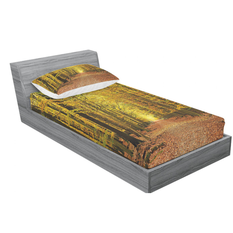Microfiber Sheet Set, Twin XL Sheet Set with Fitted Sheet