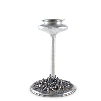 Sea And Shore Pewter Tabletop Candlestick