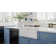 32.75" L x 19.88" W Double Basin Farmhouse Kitchen Sink with Accessories