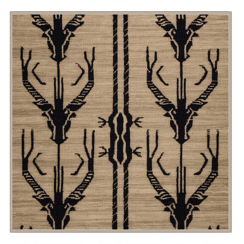 Tapis lavable Oryx, Carré 7 pi