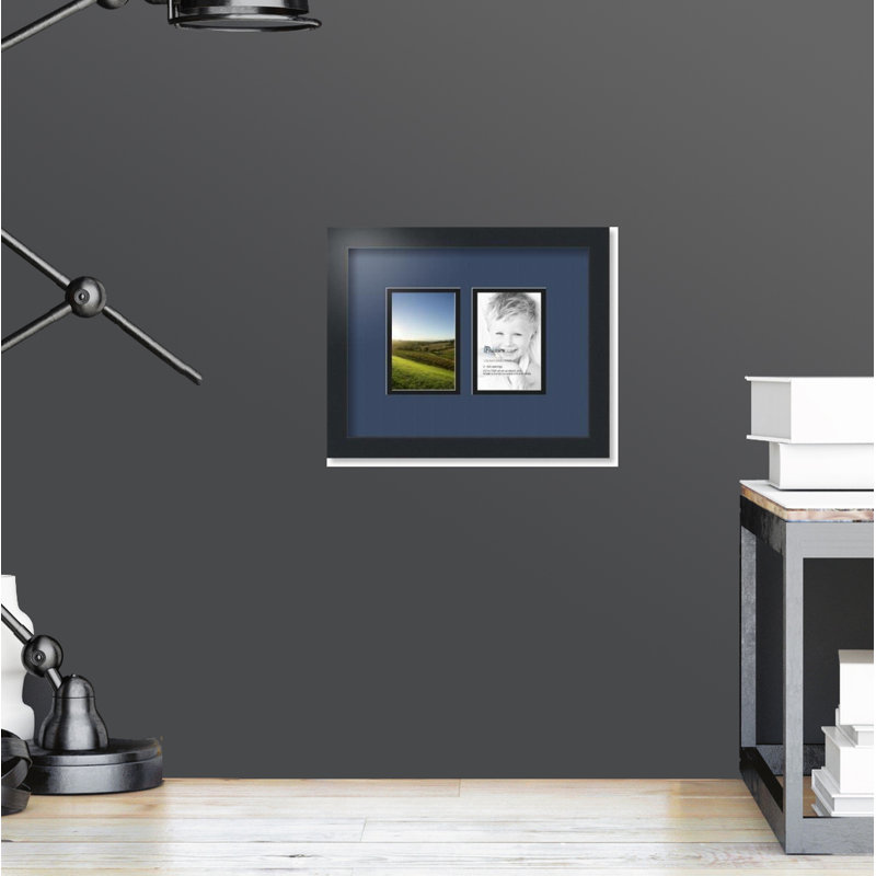 Cadre photo collage, Bleu royal