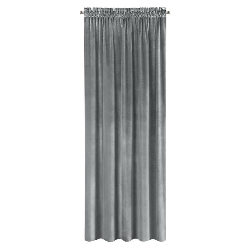 Samanta 2 Slot Top Blackout Curtain, Graphite