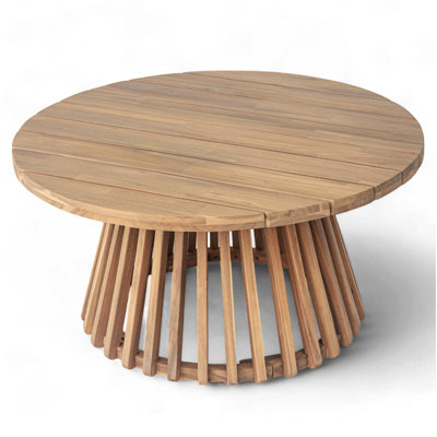 Acacia Wood Patio Coffee Table
