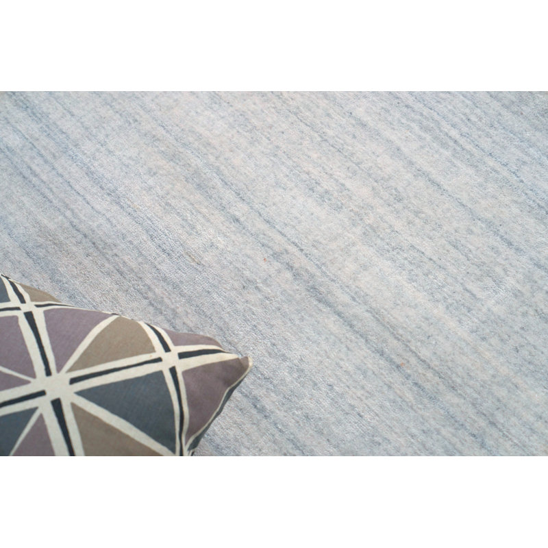 Serenity handloomed PET Beige/Brown Area Rug, Light Gray/Ivory, Rectangle 9' x 12'